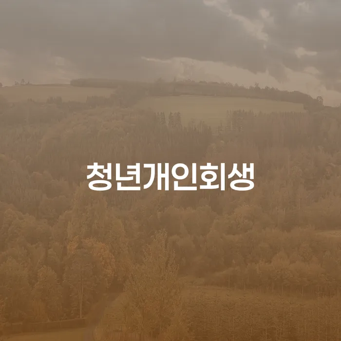 면책의소 신용회복 잘 하는 사무소