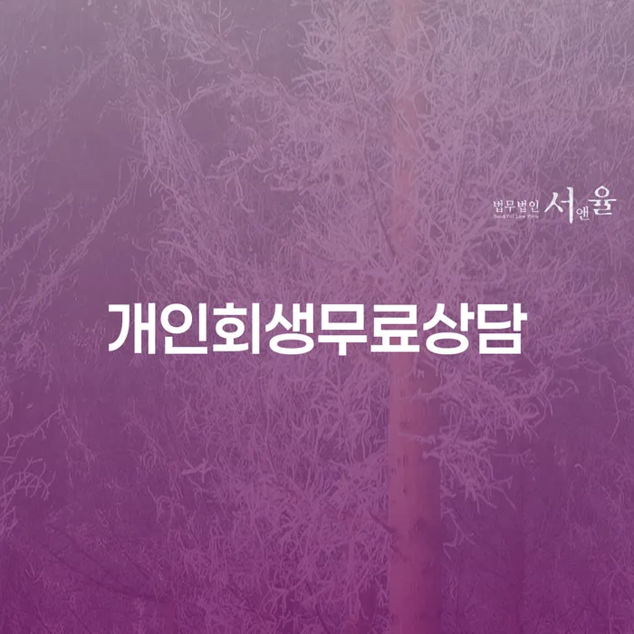 개인회생법무사 연체 채무 신속해결방법 잘 하는 법률사무소
