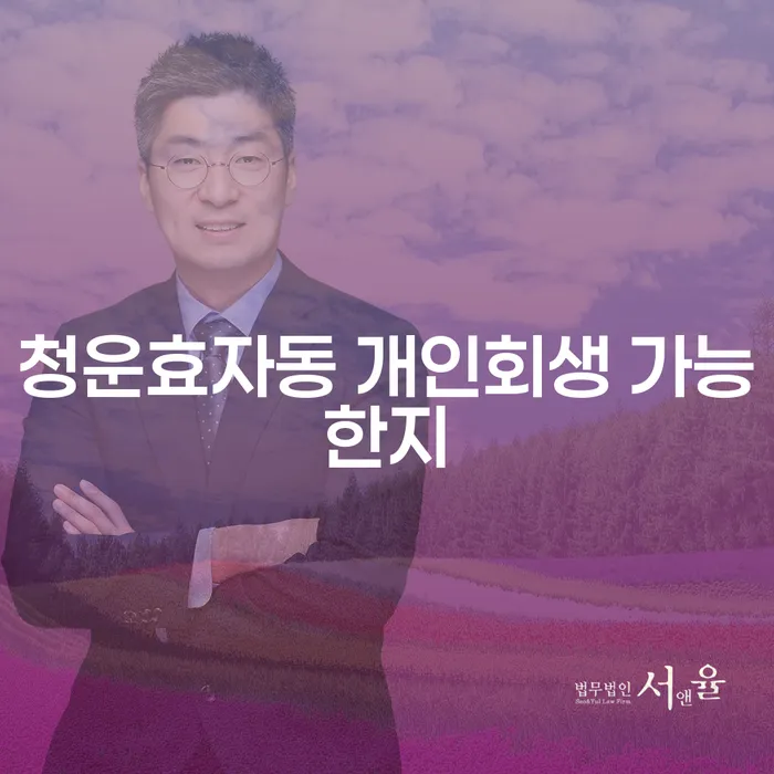 청운효자동 개인회생 가능한지
