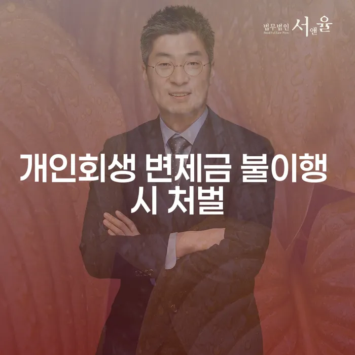 개인회생 변제금 불이행 시 처벌을 피하는 방법은 무엇일까요?